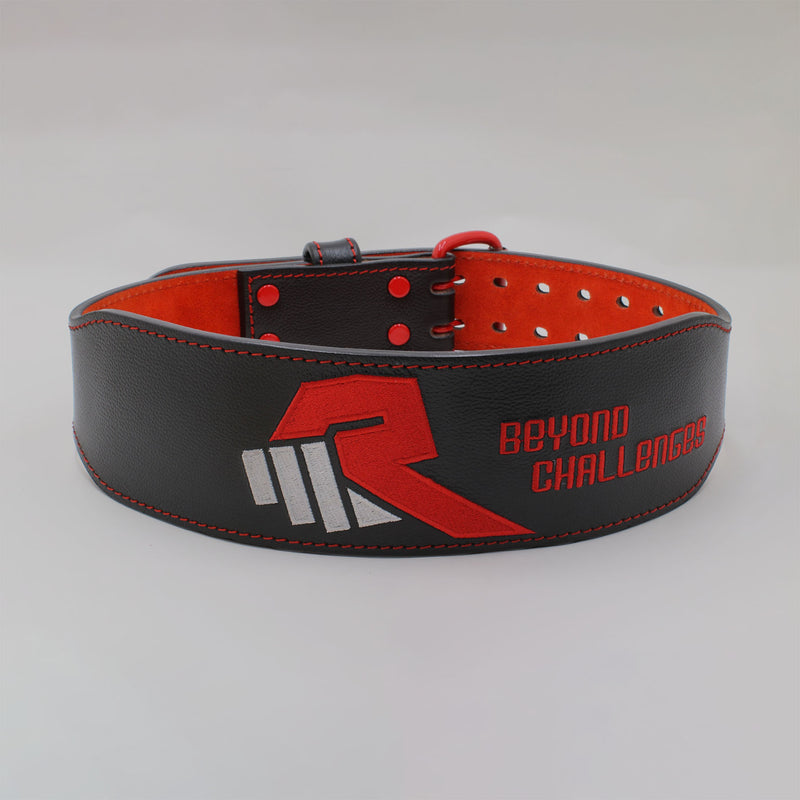 Weight Lifting Belts - Black/Red