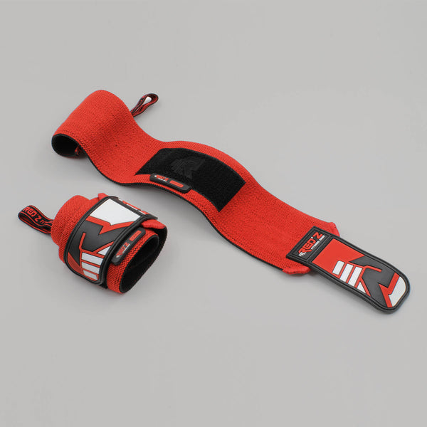 Heavy Duty Wrist Wraps - Red