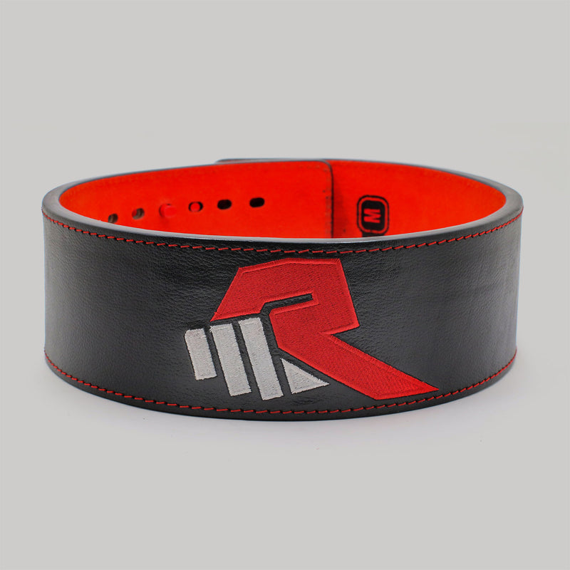 Snap Buckle Belt - Black/Black