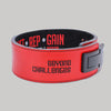 Snap Buckle Belt - Red/Black