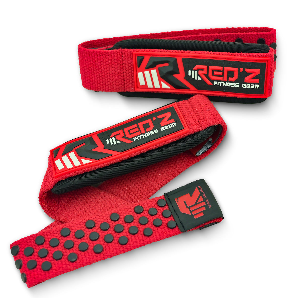 Pro Grip Lifting Strap - Red