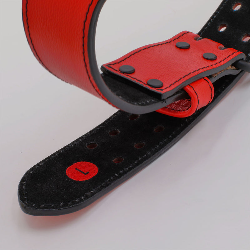 Weight Lifting Belts - Red/Black