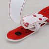 Weight Lifting Belts - White/Red