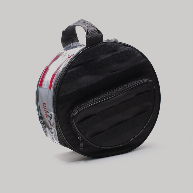Snap Buckle Belt - White/Red