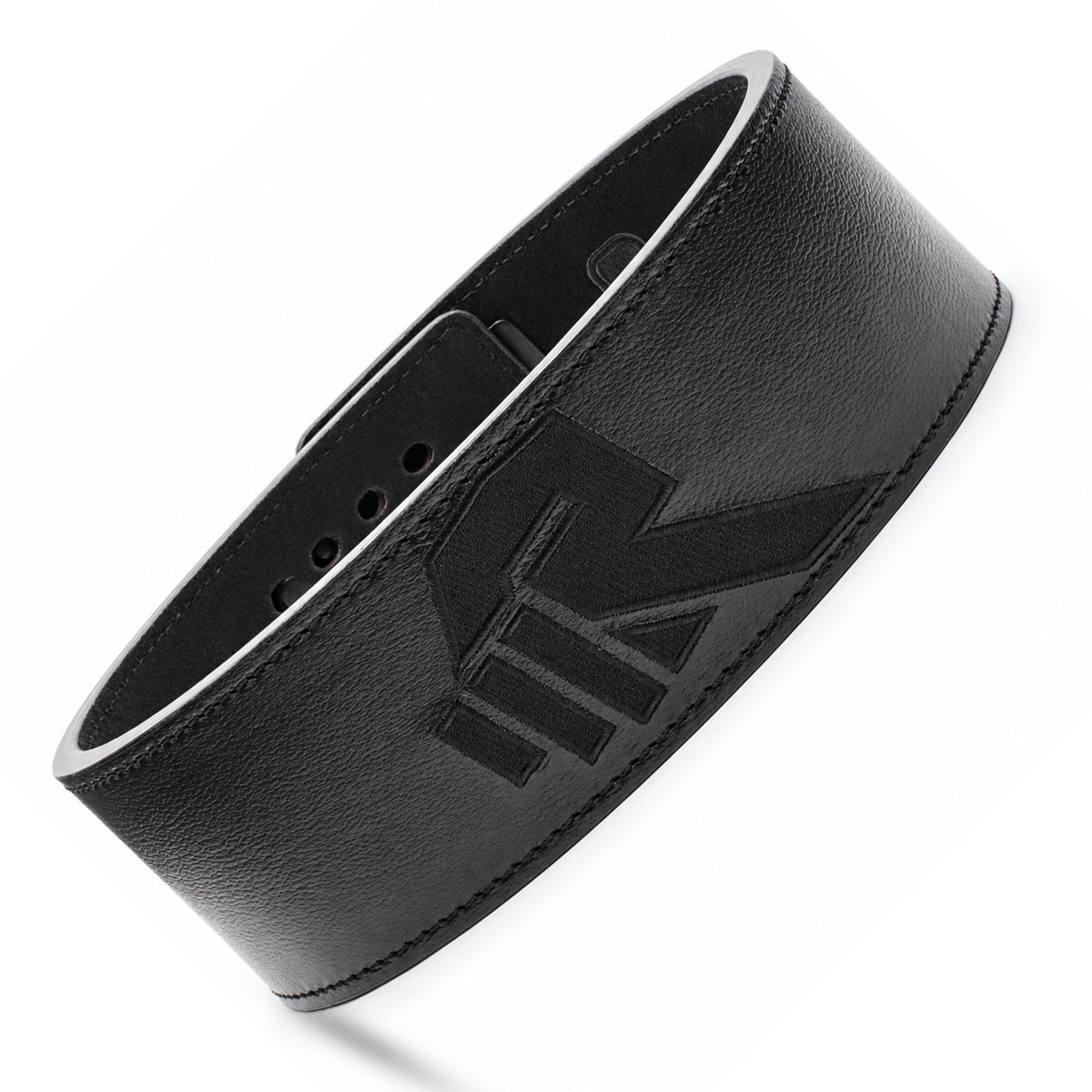 Snap Buckle Belt - Black/Black