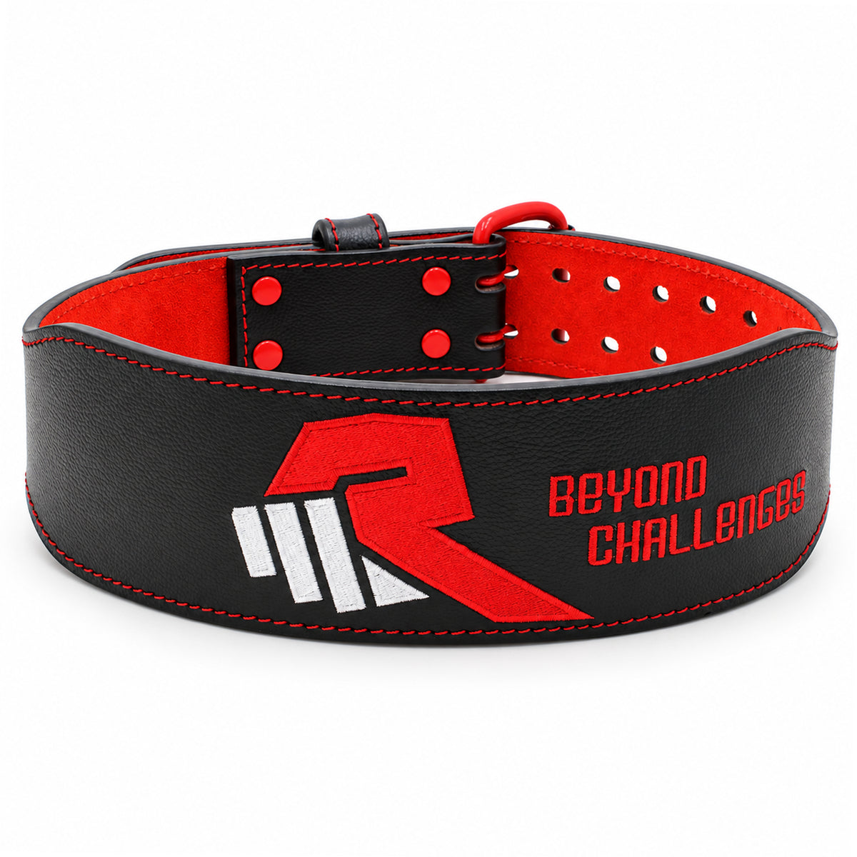 Weight Lifting Belts - Black/Red