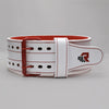 Power Lifting Belt - White/Red