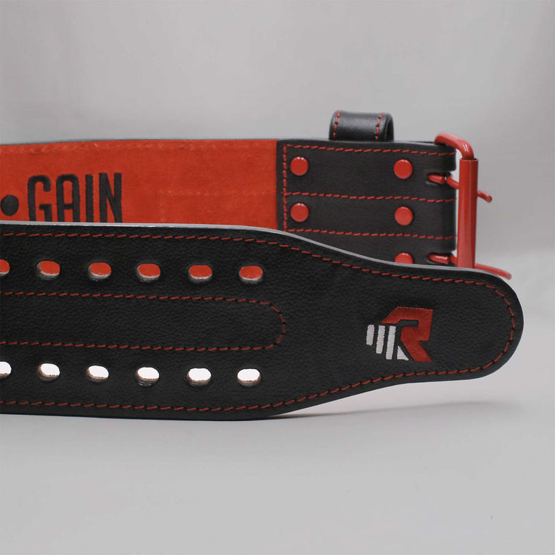 Power Lifting Belts - Black/Red
