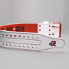 Power Lifting Belt - White/Red