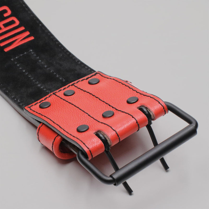 Power Lifting Belt - Red/Black