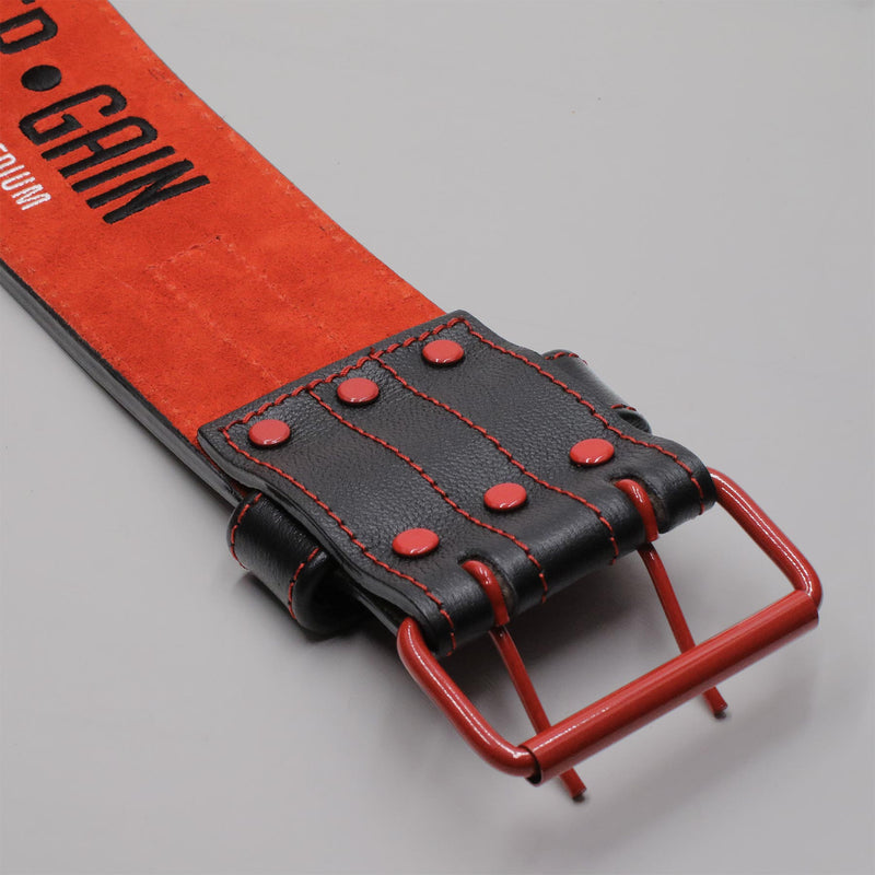 Power Lifting Belts - Black/Red