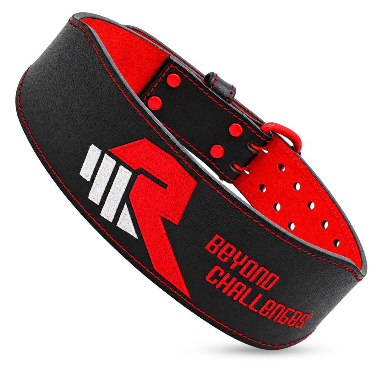 Weight Lifting Belts - Black/Red