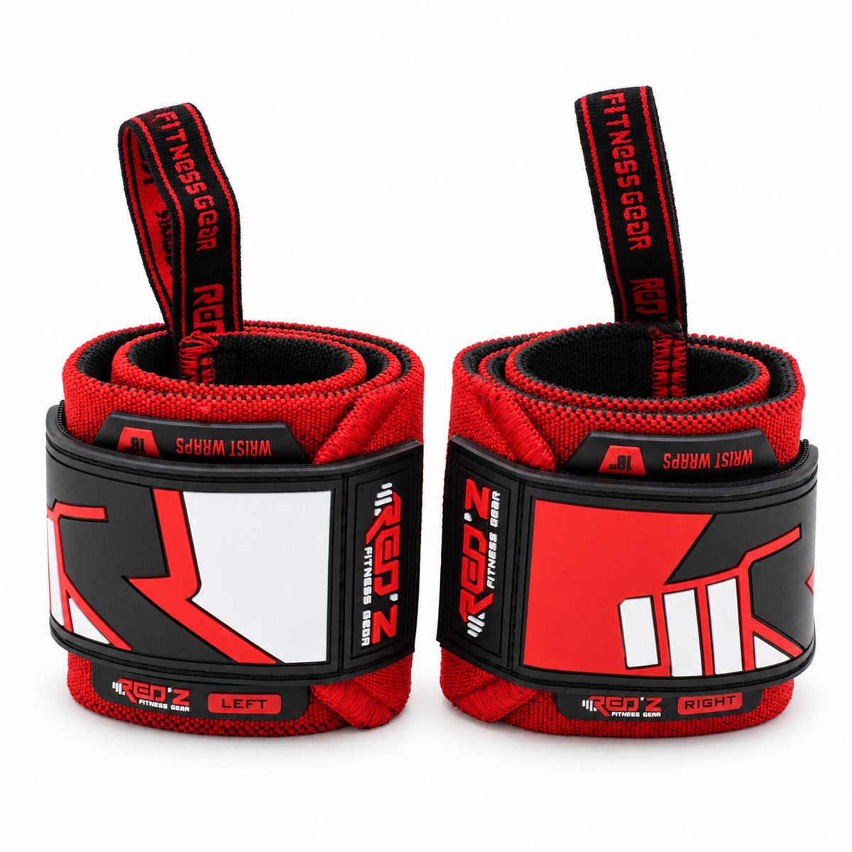 Super Heavy Wrist Wraps - Red